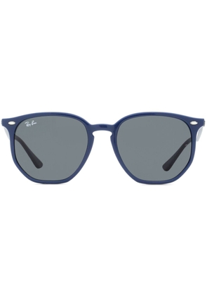Ray-Ban round-frame tinted sunglasses - Blue