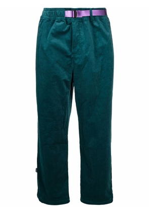 PUMA corduroy straight-leg trousers - Green