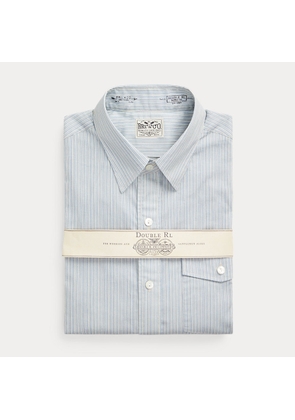 Slim Fit Stripe-Print Woven Shirt