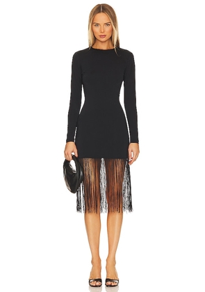 Amanda Uprichard x REVOLVE Honora Dress in Black. Size M, S.