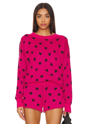 BEACH RIOT Callie Sweater in Pink. Size L, M, XL, XS.