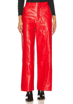 Line & Dot Lyla Pants in Red. Size XS.