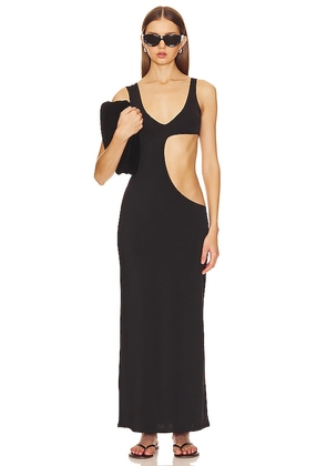 JADE SWIM Neri Dress in Black. Size L, M, XS.