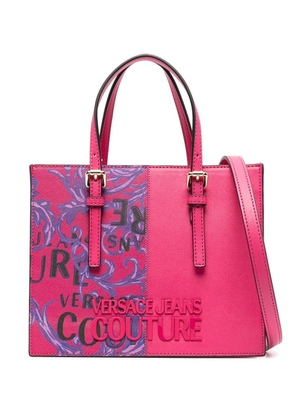 Versace Jeans Couture Barocco print tote bag - Pink