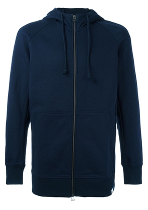 adidas zipped hoodie - Blue
