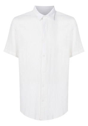 Osklen short-sleeved cotton-blend shirt - White