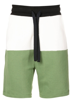 Osklen two-tone design bermuda shorts - Multicolour