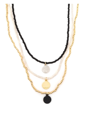 Osklen circular-pendant set-of-three necklaces - Multicolour