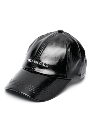 Karl Lagerfeld K/Essential vinyl cap - Black