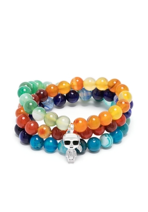 Karl Lagerfeld Ikonik beads convertible bracelet - Green