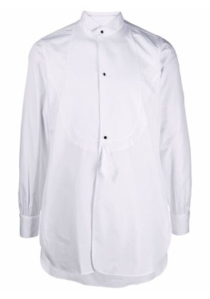 Maison Margiela cotton tuxedo shirt - White