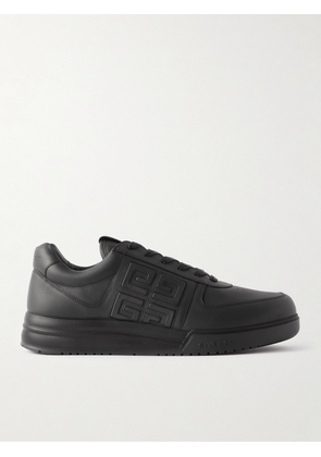Givenchy - G4 Logo-Embossed Leather Sneakers - Men - Black - EU 39