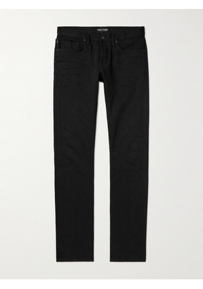 TOM FORD - Slim-Fit Straight-Leg Jeans - Men - Black - UK/US 30