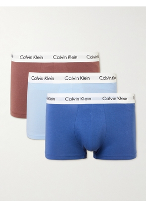 Calvin Klein Underwear - Three-Pack Stretch-Cotton Boxer Briefs - Men - Multi - S