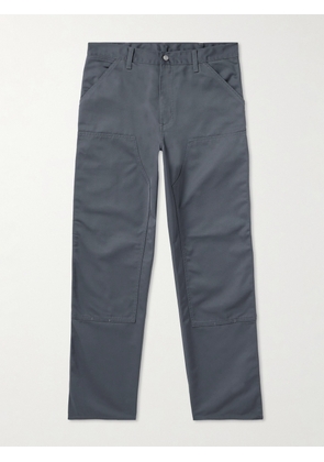 Carhartt WIP - Double Knee Straight-Leg Cotton-Canvas Carpenter Trousers - Men - Gray - UK/US 28