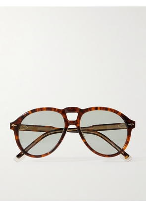 Jacques Marie Mage - Valkyrie Aviator-Style Tortoiseshell Acetate Sunglasses - Men - Tortoiseshell