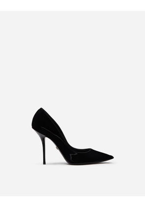 Dolce & Gabbana Patent Leather Pumps - Woman Pumps And Slingback Black Leather 38