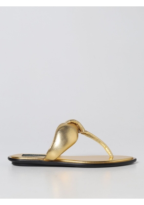 Flat Sandals EMILIO PUCCI Woman colour Gold