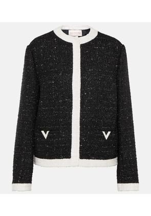 Valentino Tweed lamé jacket
