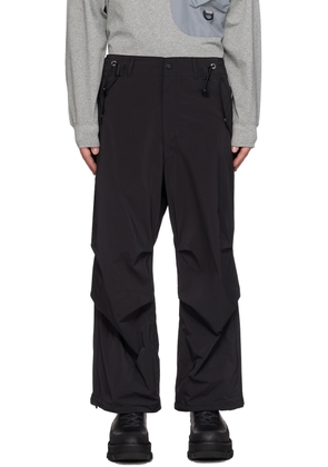 meanswhile Black Mil Snow Trousers