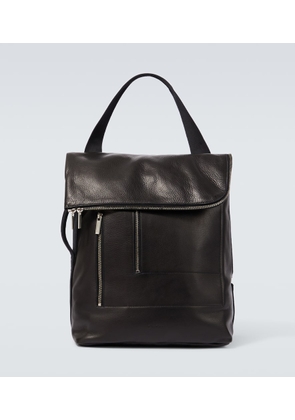 Rick Owens Cargo leather backpack