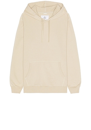 Reigning Champ Lightweight Terry Classic Hoodie in Dune - Beige. Size S (also in XL/1X).