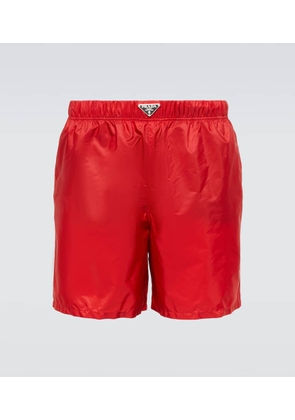 Prada Logo swim shorts