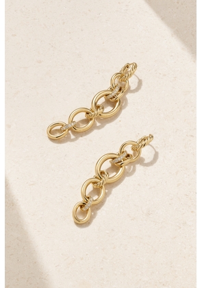 David Yurman - Dy Mercer™ 18-karat Gold Diamond Earrings - One size