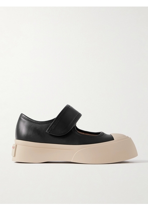Marni - Pablo Leather Mary Jane Platform Sneakers - Black - IT35,IT36,IT37,IT38,IT39,IT40,IT41