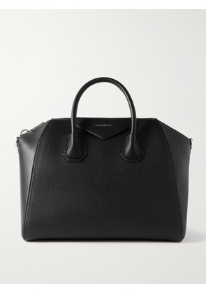 Givenchy - Antigona Medium Textured-leather Tote - Black - One size