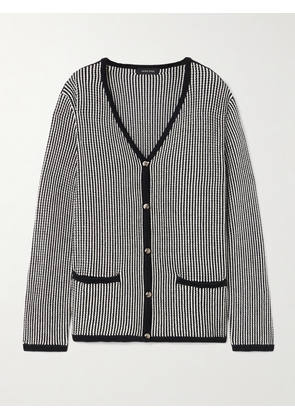 Anine Bing - Dave Striped Knitted Cardigan - Multi - x small,small,medium,large