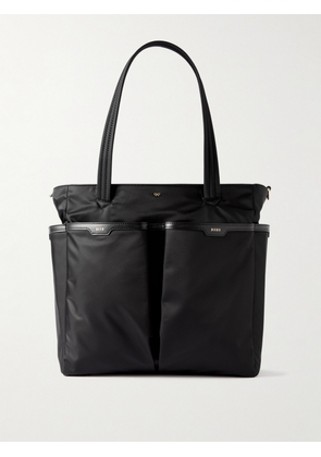 Anya Hindmarch - Baby Leather-trimmed Econyl® Tote - Black - One size