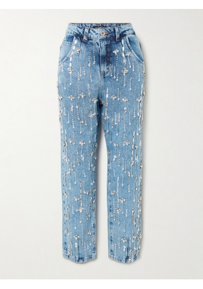 PatBO - Embellished Straight-leg Jeans - Unknown - US0,US2,US4,US6,US8,US10