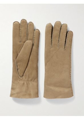 Agnelle - Denise Shearling Gloves - Neutrals - 6.5,7,7.5,8,8.5