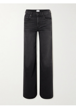 Citizens of Humanity - Loli Mid-rise Wide-leg Jeans - Black - 23,24,25,26,27,28,29,30,31,32