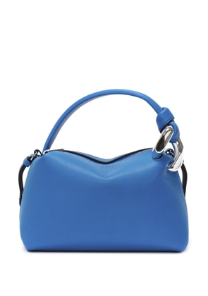 JW Anderson small Corner leather tote bag - Blue