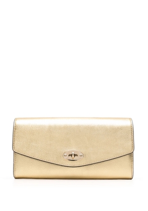 Mulberry Darley leather wallet - Gold