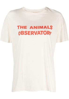 The Animals Observatory Orion cotton T-shirt - White
