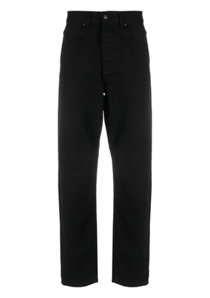 Carhartt WIP high-rise straight-leg jeans - Black