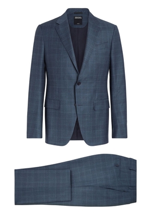Zegna Prince of Wales Trofeo™ wool suit - Blue