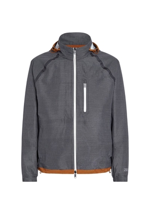 Zegna Ripstop Wool with Dyneema 3-Layer Hooded Jacket