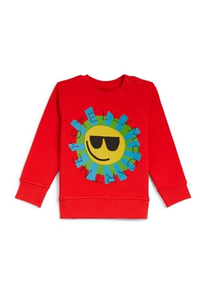 Stella Mccartney Kids Cotton Sunshine Sweatshirt (6-36 Months)