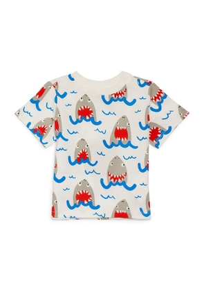 Stella Mccartney Kids Shark Print T-Shirt (6-36 Months)