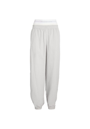 Alexander Wang Tracksuit Trousers With Integrated Brief Waistband