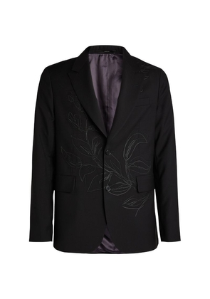 Paul Smith Eve Embroidered Tuxedo Jacket