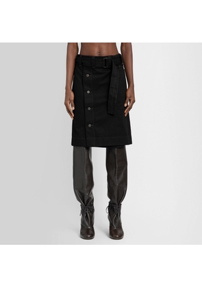 LEMAIRE WOMAN BLACK SKIRTS