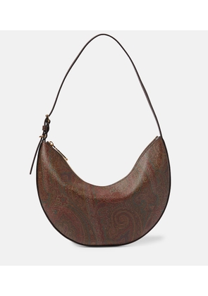 Etro Medium paisley leather shoulder bag