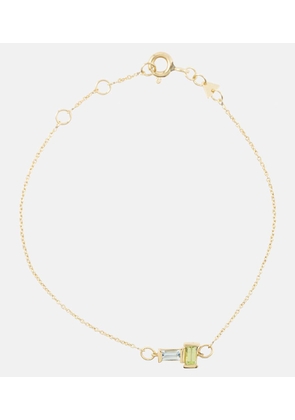 Aliita Tu Y Yo 9kt gold bracelet with gemstones