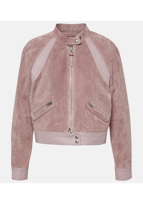 Tom Ford Cropped suede jacket