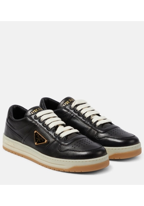 Prada Downtown leather low-top sneakers